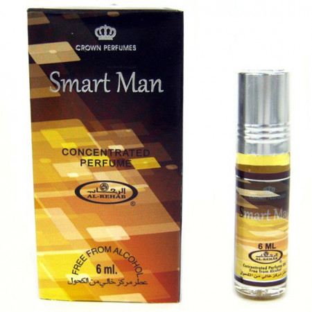 Арабские масляные духи Смарт Мен 6 мл Perfumes Smart Man Al-Rehab