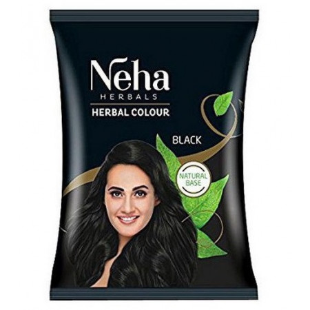 Хна для волос Неха Черная 20 гр. Neha Herbal Colour Black 