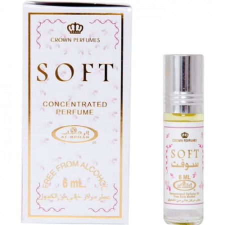 Арабские масляные духи Софт (Мягкий) 6 мл Perfumes Soft Al-Rehab