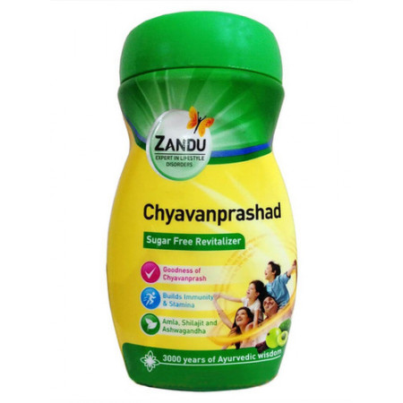 Чаванпраш Занду без сахара 450 г Chyavanprashad Sugar Free Revitalizer Zandu