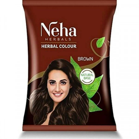 Хна для волос Неха Коричневая 20 гр. Neha Herbal Colour Brown