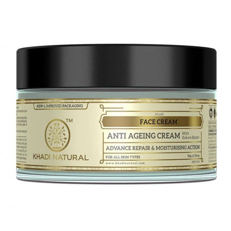 Крем для лица Кхади травяной, антивозрастной 50 гр. Khadi Herbal Anti Ageing Cream