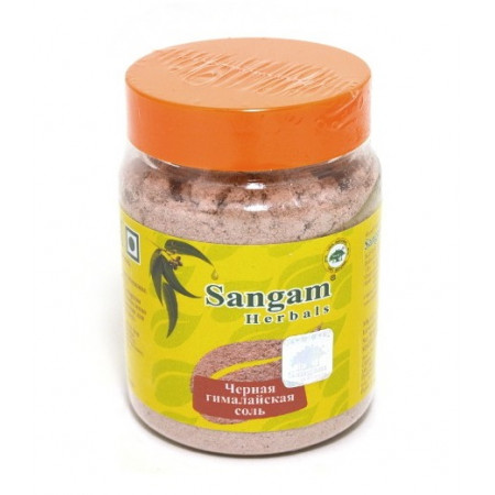 Гималайская черная соль Сангам Хербалс 120 гр. Sangam Herbals