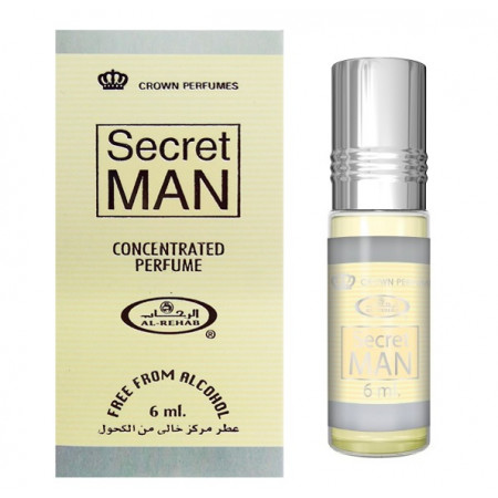 Арабские масляные духи Секрет мужчины 6 мл Perfumes Secret Man Al-Rehab