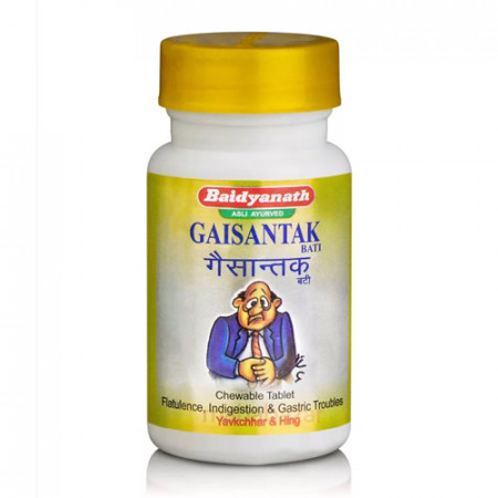 Гайсантак Бати 100 таблеток Байдьянатх для пищеварения Gaisantak Bati Baidyanath