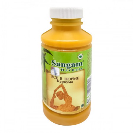 Все в норме - Сок куркумы Сангам Хербалс 500 мл Turmeric juice Sangam Herbals