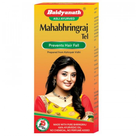 Махабрингарадж Тайл Байдьянатх масло для волос и головы 100 мл Mahabhringraj Tel Baidyanath