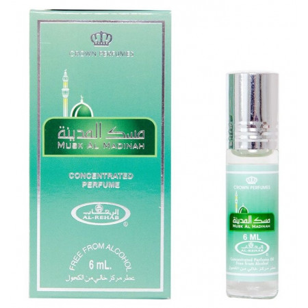 Арабские масляные духи Муск Аль Мадина 6 мл Perfumes Musk Al Madinah Al-Rehab