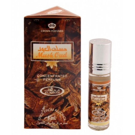 Арабские масляные духи Муск Уд 6 мл Perfumes Musk Oud Al-Rehab