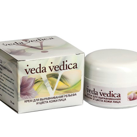 Крем для выравнивания рельефа и цвета кожи лица 50 г Веда Ведика Veda Vedica