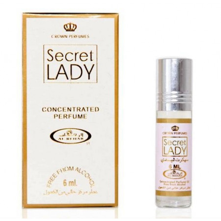 Арабские масляные духи Секрет Леди 6 мл Perfumes Secret Lady Al-Rehab