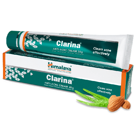 Кларина Хималая от угревой сыпи и прыщей  30 гр Clarina Anti-Acne Cream Himalaya Herbals