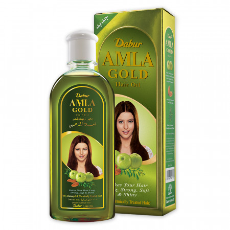 Масло для волос Дабур Амла Золотое 200мл  Dabur Amla Hair Oil Gold