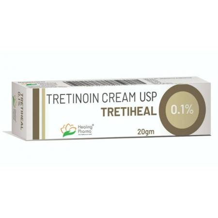 Третиноин Крем 0,1% (Третихил) 20 г Tretinoin Cream USP Tretiheal (Healing Pharma)