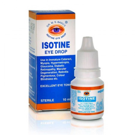 Глазные капли Айсотин 10 мл Isotin Eye Drops