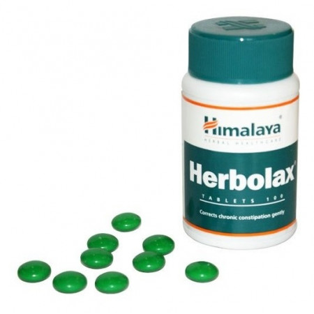 Херболакс Хималая 100 таблеток Herbolax Himalaya мягкое слабительное