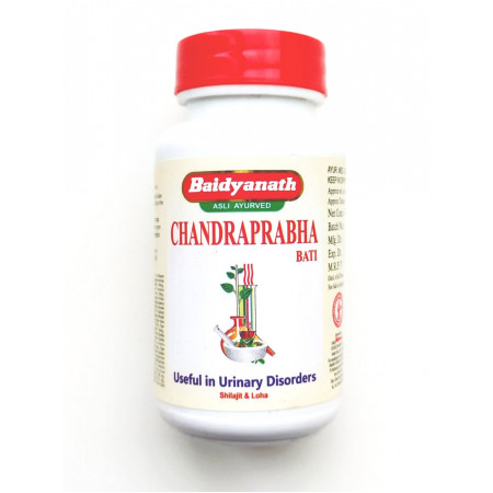 Чандрапрабха вати Бадьянатх 80 таблеток Chandraprabha Bati Baidyanath для почек и мочеполовой системы