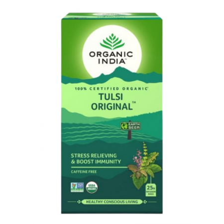 Чай Тулси Оригинальный Органик Индия 25 пакетиков Tulsi Original Tea Organic India