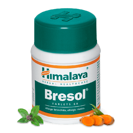 Бресол Хималая 60 таб Bresol Himalaya при заболеваниях дыхательных путей 