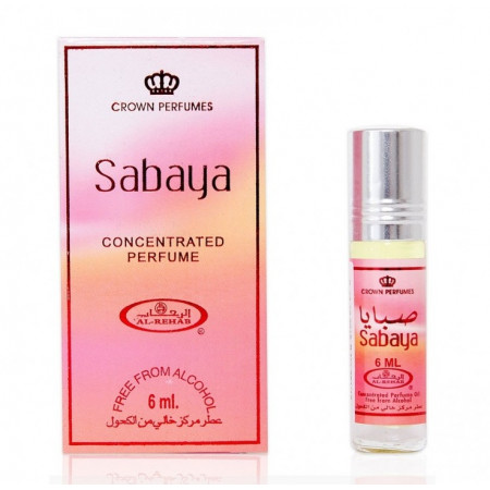 Арабские масляные духи Сабайя Аль Рехаб 6мл. Perfumes Sabaya Al-Rehab