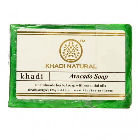 Аюрведическое мыло Авокадо Кхади 125 г. Avocado Soap Khadi