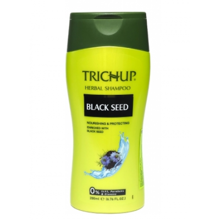 Шампунь Тричуп с маслом черного Тмина TRICHUP Herbal Shampoo Black Seed VASU