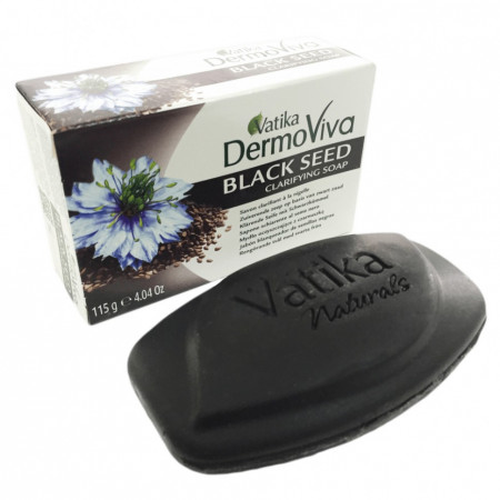Аюрведическое Мыло с Чёрным Тмином 115г. Black Seed Skin Clearing Soap Dabur Vatika