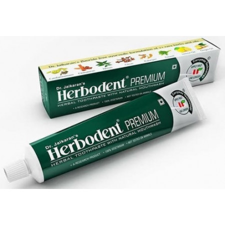 Зубная паста Хербодент Премиум Доктор Джейкар 100 гр. Herbodent Premium Dr. Jaikaran's
