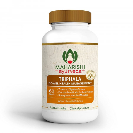 Трифала Махариши 60 таб. по 1000 мг. Triphala Maharishi 