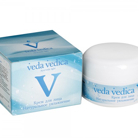 Крем для лица Натуральное увлажнение 50 г Веда Ведика Veda Vedica