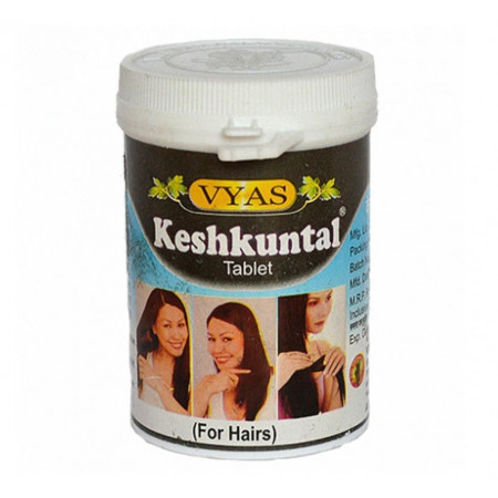 Кешкунтал Вьяз для роста волос 100таб Keshkuntal Vyas